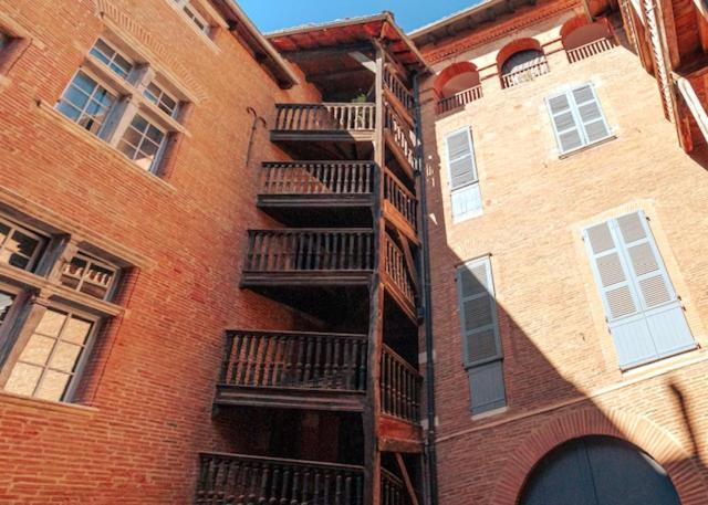 툴루즈 Duplex Climatise Dans Un Monument Historique 아파트 외부 사진
